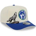 kape-zaobljena-plava-snapback-9fifty-a-frame-precurved-hardwood-classics-minnesota-timberwolves-nba-new-era