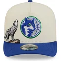 kape-zaobljena-plava-snapback-9fifty-a-frame-precurved-hardwood-classics-minnesota-timberwolves-nba-new-era