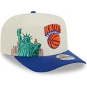 kapa-zaobljena-plava-snapback-9fifty-a-frame-precurved-hardwood-classics-new-york-knicks-nba-new-era