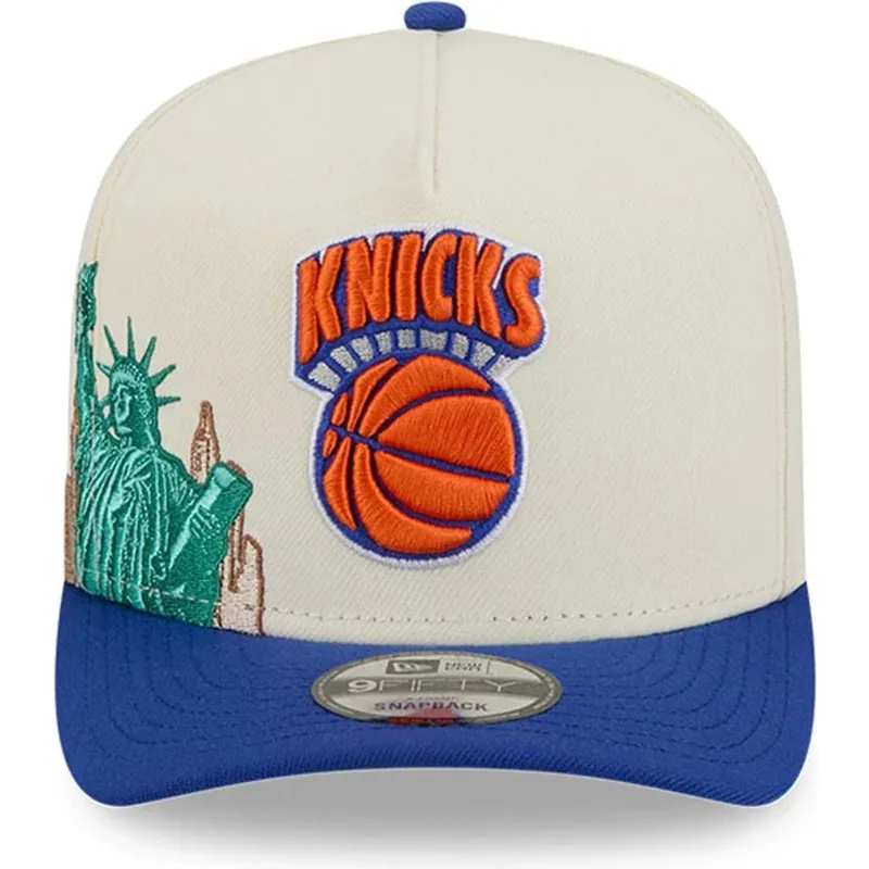 kapa-zaobljena-plava-snapback-9fifty-a-frame-precurved-hardwood-classics-new-york-knicks-nba-new-era