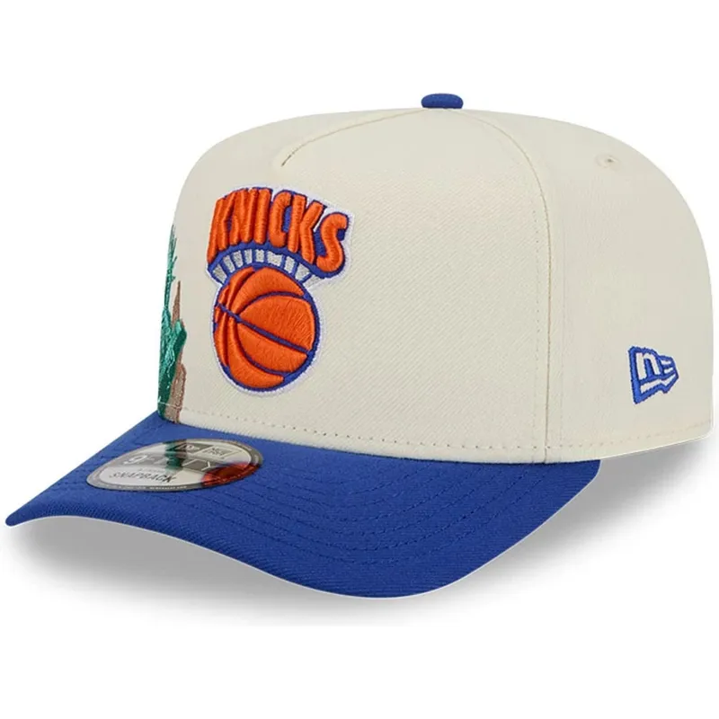 kapa-zaobljena-plava-snapback-9fifty-a-frame-precurved-hardwood-classics-new-york-knicks-nba-new-era