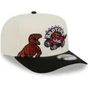 kapa-zaobljena-crna-snapback-9fifty-a-frame-precurved-hardwood-classics-toronto-raptors-nba-new-era