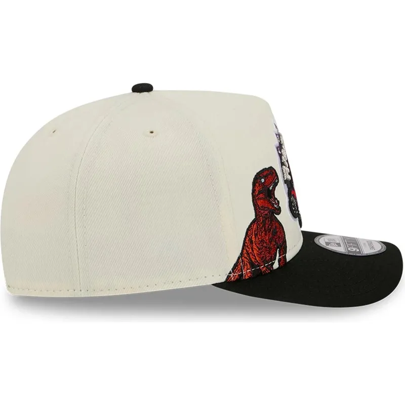 kapa-zaobljena-crna-snapback-9fifty-a-frame-precurved-hardwood-classics-toronto-raptors-nba-new-era