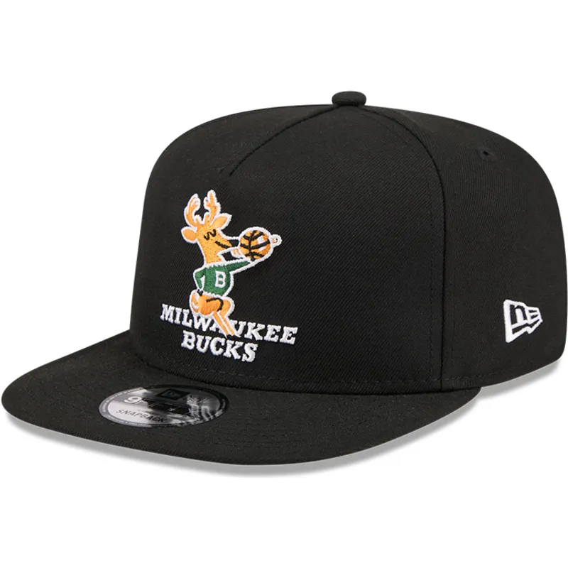 kapa-ravna-crna-snapback-9fifty-a-frame-hardwood-classics-milwaukee-bucks-nba-new-era