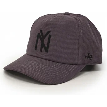 Kapa zaobljena ljubičasta snapback New York Cubans Printed Cord New York Cubans MLB American Needle