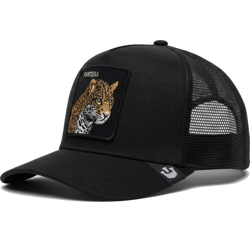 kape-zaobljena-crna-snapback-pantera-the-farm-premium-the-farm-de-goorin-bros