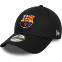 kapa-zaobljena-crna-snapback-9forty-ajustable-fc-barcelona-laliga-new-era