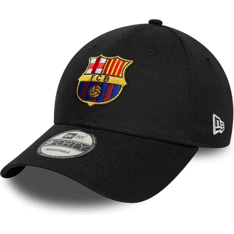 kapa-zaobljena-crna-snapback-9forty-ajustable-fc-barcelona-laliga-new-era