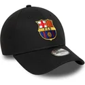 cap-zaobljena-black-snapback-za-djecu-9forty-ajustable-fc-barcelona-laliga-new-era