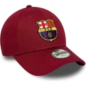 cap-zaobljena-red-snapback-za-djecu-9forty-ajustable-fc-barcelona-laliga-new-era