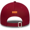 kape-zaobljena-crvena-snapback-za-djecu-9forty-ajustable-fc-barcelona-laliga-new-era