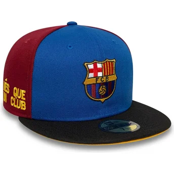 Kape zaobljena višebojno snapback 59FIFTY FC Barcelona LALIGA New Era