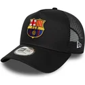 kapa-zaobljena-crna-snapback-a-frame-trucker-fc-barcelona-laliga-new-era