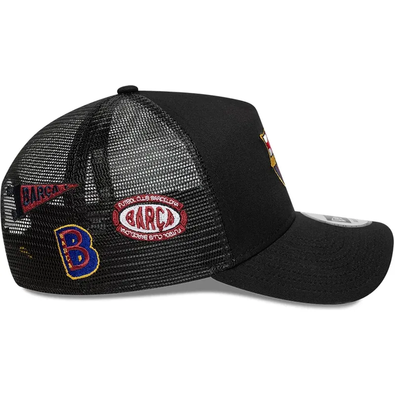 kapa-zaobljena-crna-snapback-a-frame-trucker-fc-barcelona-laliga-new-era