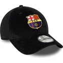kapa-zaobljena-crna-snapback-39thirty-fc-barcelona-laliga-new-era