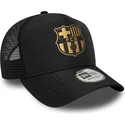 kapa-zaobljena-crna-snapback-a-frame-trucker-fc-barcelona-laliga-new-era
