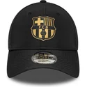 new-era-curved-brim-fc-barcelona-laliga-9forty-gold-black-adjustable-cap