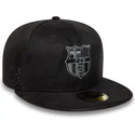 cap-zaobljena-black-snapback-59fifty-fc-barcelona-laliga-new-era