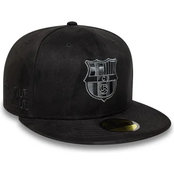 Kape zaobljena crna snapback 59FIFTY FC Barcelona LALIGA New Era
