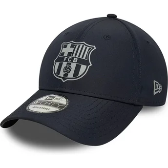 Cap zaobljena navy blue snapback 9FORTY ajustable FC Barcelona LALIGA New Era