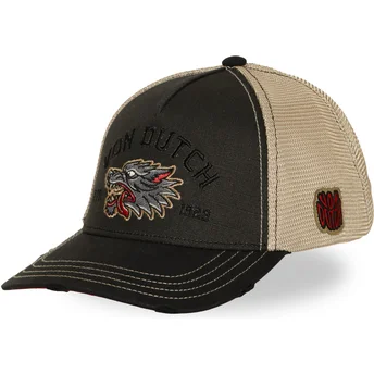 Cap zaobljena black snapback Von Dutch