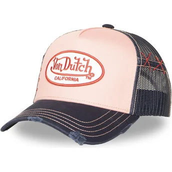 Kape zaobljena višebojno snapback rosa USED 10 Von Dutch