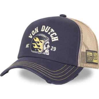 Kapa zaobljena višebojno snapback CREW30 Von Dutch