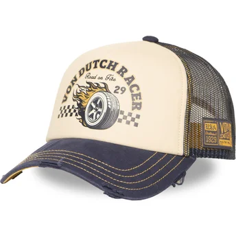 Kapa zaobljena višebojno snapback CREW32 Von Dutch