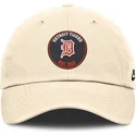 cap-zaobljena-beige-adjustable-strap-club-unstructured-organic-cotton-detroit-tigers-mlb-nike