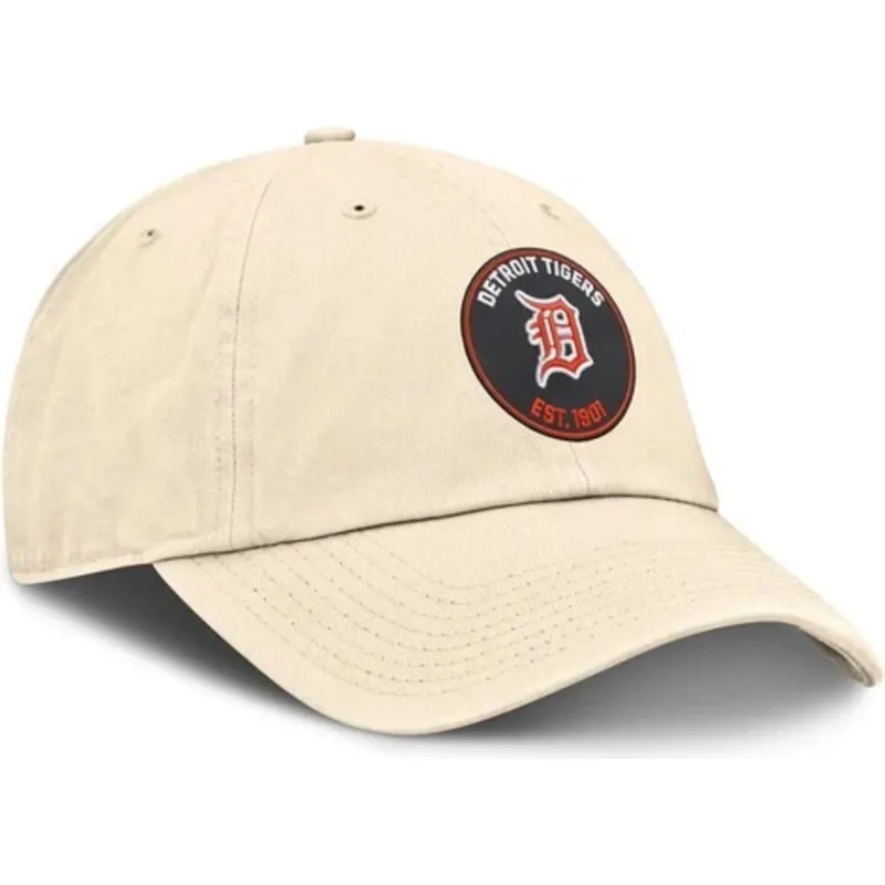 cap-zaobljena-beige-adjustable-strap-club-unstructured-organic-cotton-detroit-tigers-mlb-nike cap-zaobljena-beige-adjustable-strap-club-unstructured-organic-cotton-detroit-tigers-mlb-nike