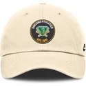 cap-zaobljena-beige-adjustable-strap-club-unstructured-organic-cotton-oakland-athletics-mlb-nike