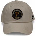 cap-zaobljena-beige-adjustable-strap-club-unstructured-organic-cotton-pittsburgh-pirates-mlb-nike