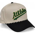 kapa-zaobljena-bez-snapback-rise-structured-oakland-athletics-mlb-nike