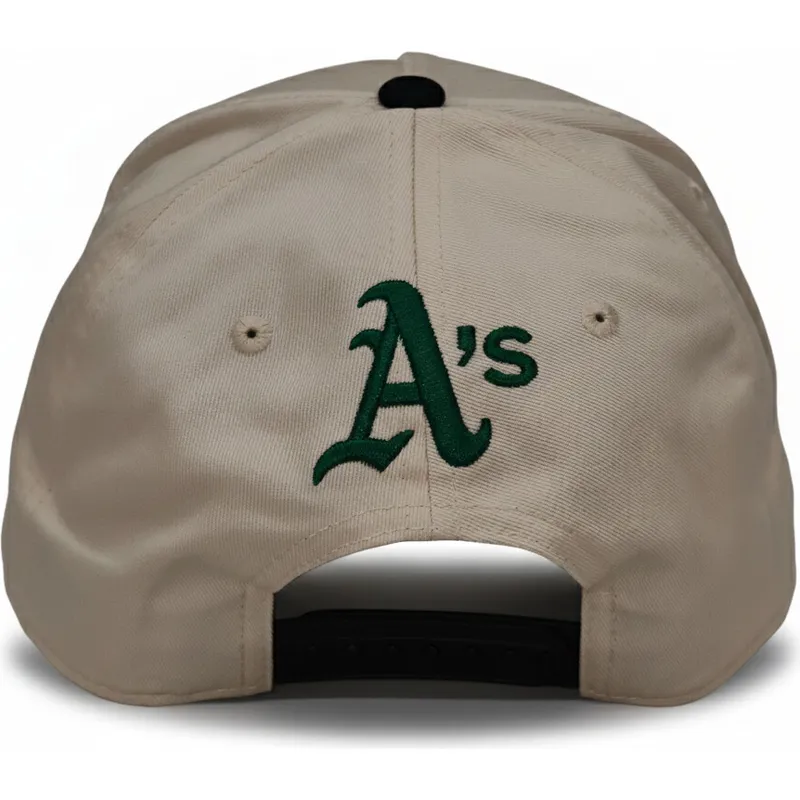 kape-zaobljena-bez-snapback-rise-structured-oakland-athletics-mlb-nike