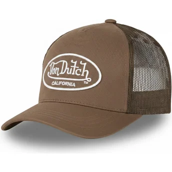 Cap zaobljena brown adjustable strap Von Dutch
