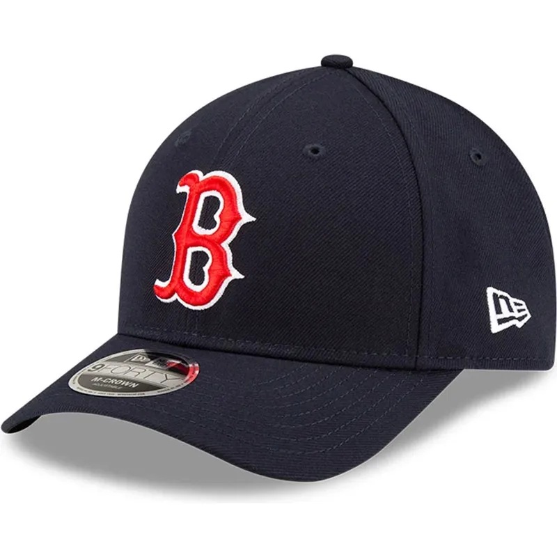 kapa-zaobljena-mornarsko-plava-snapback-9forty-m-crown-player-replica-boston-red-sox-mlb-new-era