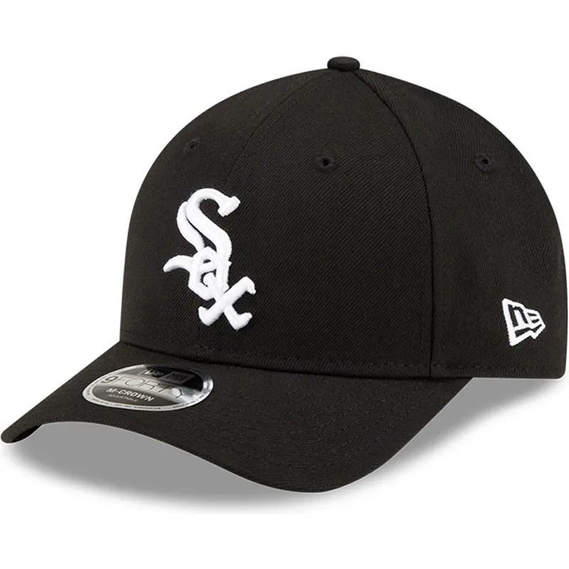 kapa-zaobljena-crna-snapback-9forty-m-crown-player-replica-chicago-white-sox-mlb-new-era