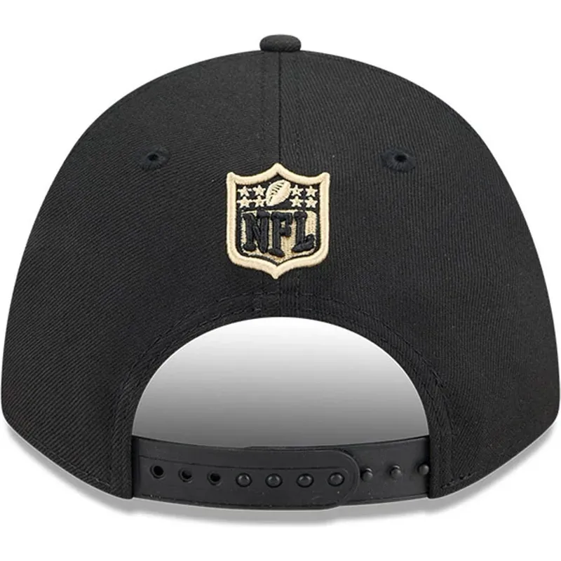 kapa-zaobljena-crna-snapback-9forty-m-crown-team-new-orleans-saints-nfl-new-era