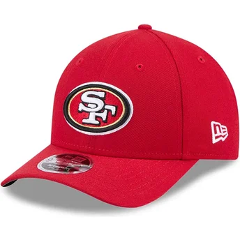 Kape zaobljena crvena snapback 9FORTY M-Crown Team San Francisco 49ers NFL New Era