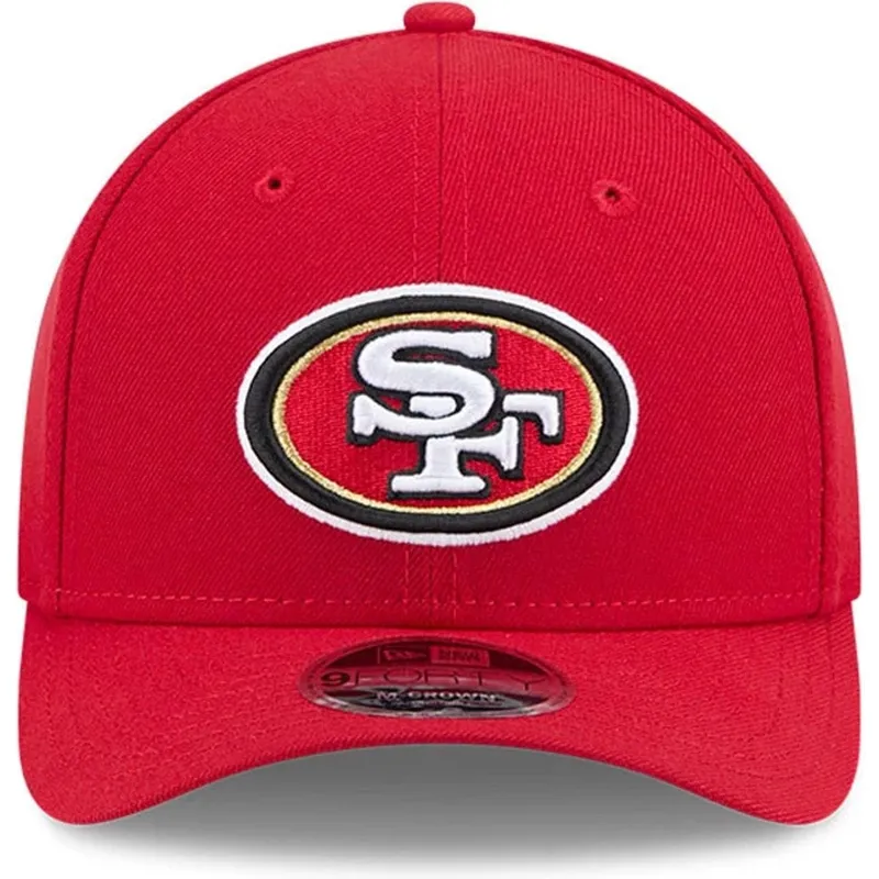 kape-zaobljena-crvena-snapback-9forty-m-crown-team-san-francisco-49ers-nfl-new-era