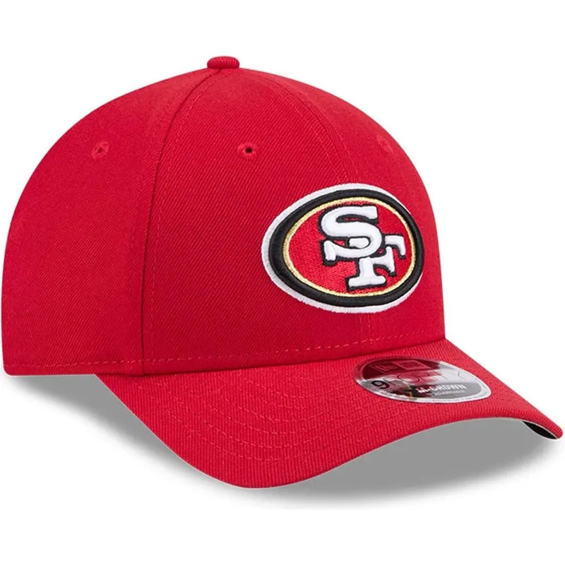 kape-zaobljena-crvena-snapback-9forty-m-crown-team-san-francisco-49ers-nfl-new-era