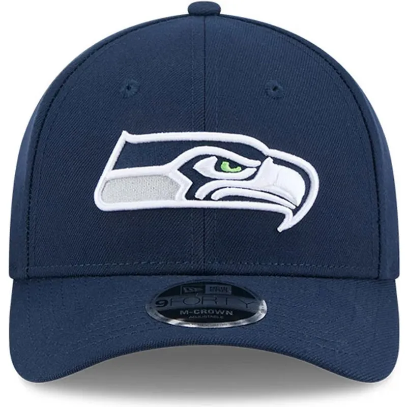 cap-zaobljena-navy-blue-snapback-9forty-m-crown-team-seattle-seahawks-nfl-new-era cap-zaobljena-navy-blue-snapback-9forty-m-crown-team-seattle-seahawks-nfl-new-era