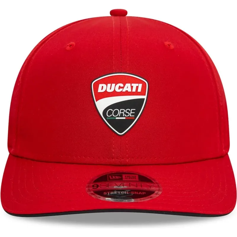 cap-zaobljena-red-snapback-9seventy-stretch-snap-core-ducati-motor-motogp-new-era cap-zaobljena-red-snapback-9seventy-stretch-snap-core-ducati-motor-motogp-new-era