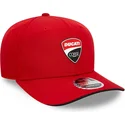 cap-zaobljena-red-snapback-9seventy-stretch-snap-core-ducati-motor-motogp-new-era