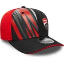 new-era-curved-brim-9seventy-stretch-snap-print-ducati-motor-motogp-black-and-red-snapback-cap