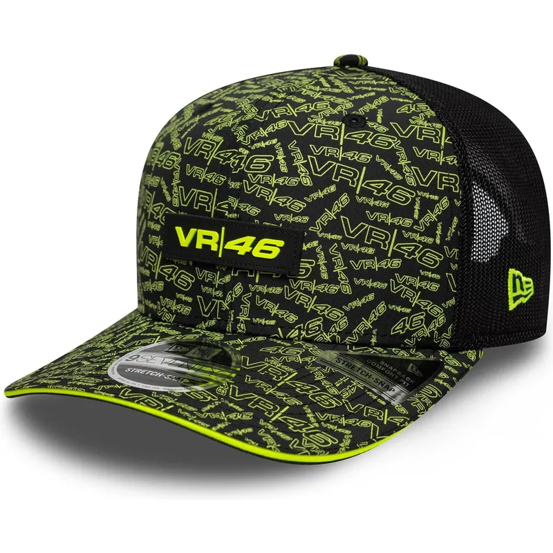 cap-zaobljena-black-snapback-9seventy-stretch-snap-all-over-print-valentino-rossi-vr46-motogp-new-era cap-zaobljena-black-snapback-9seventy-stretch-snap-all-over-print-valentino-rossi-vr46-motogp-new-era