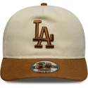 cap-zaobljena-brown-adjustable-strap-9fifty-a-frame-suede-visor-los-angeles-dodgers-mlb-new-era