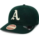 kapa-zaobljena-zelena-podesiv-9fifty-retro-crown-heritage-series-oakland-athletics-mlb-new-era