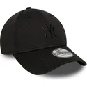 cap-zaobljena-black-ajustada-39thirty-stretch-mesh-new-york-yankees-mlb-new-era