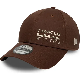 Kapa zaobljena smeđa prilagođena 39THIRTY Seasonal Red Bull Racing Formula 1 New Era